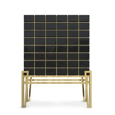 Design einer Weinvitrine